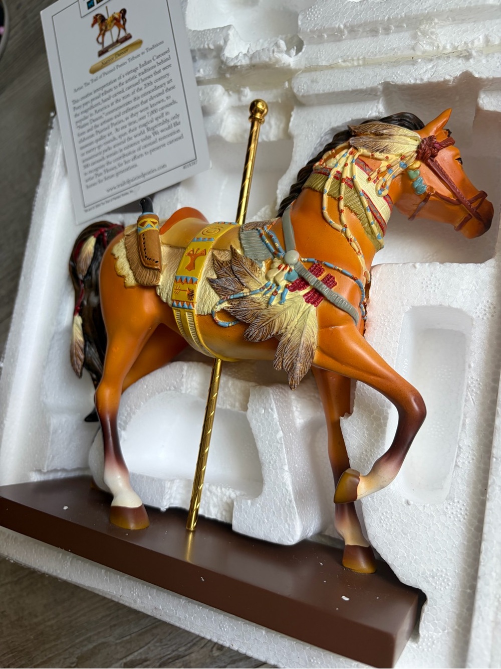 The Trail of Painted Ponies Native Dancer - Picture 9 of 13